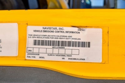 2020 International MV607 Base