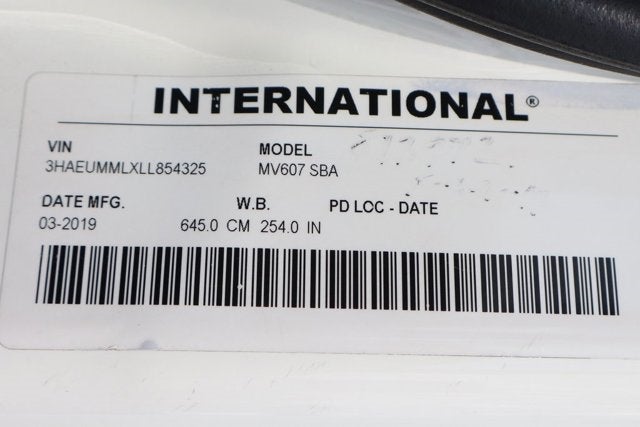 2020 International MV607 Base