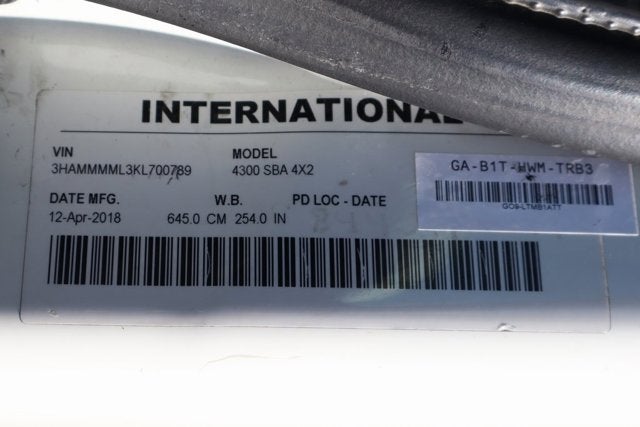 2019 International 4000 Series 4300