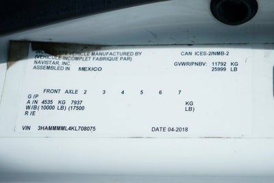 2019 International 4000 Series 4300