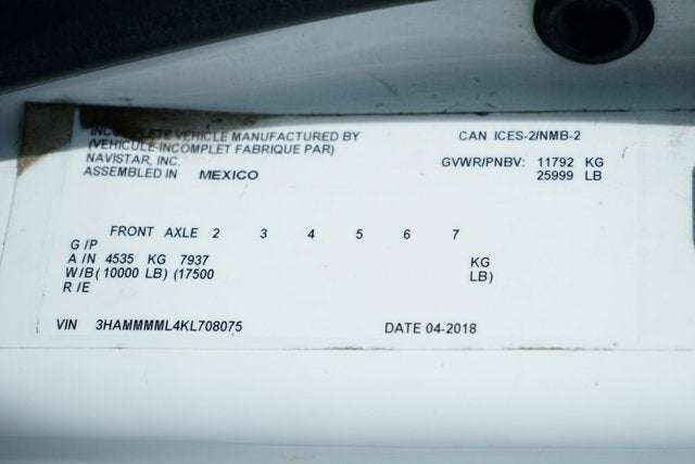 2019 International 4000 Series 4300