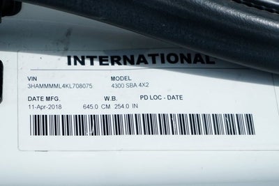 2019 International 4000 Series 4300