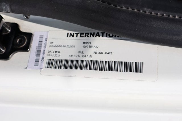 2019 International 4300 Base