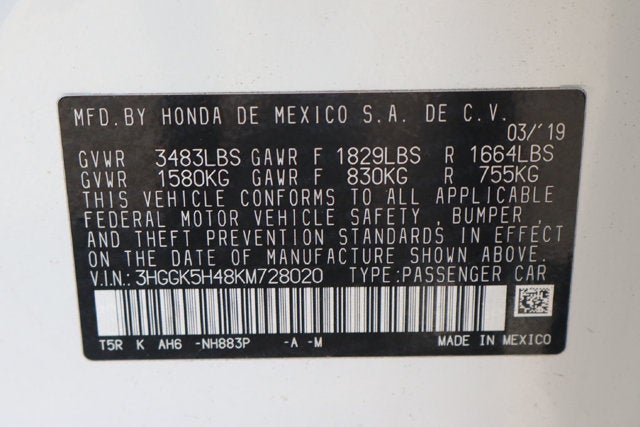 2019 Honda Fit LX
