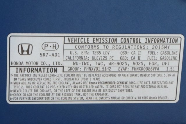 2015 Honda Fit EX