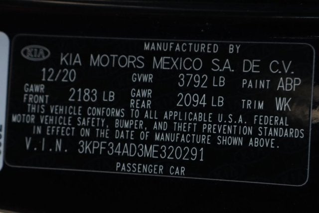 2021 Kia Forte GT-Line