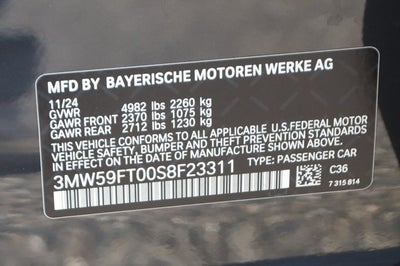 2025 BMW 3 Series M340i