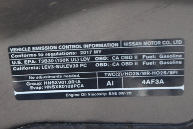 2017 Nissan Sentra SR