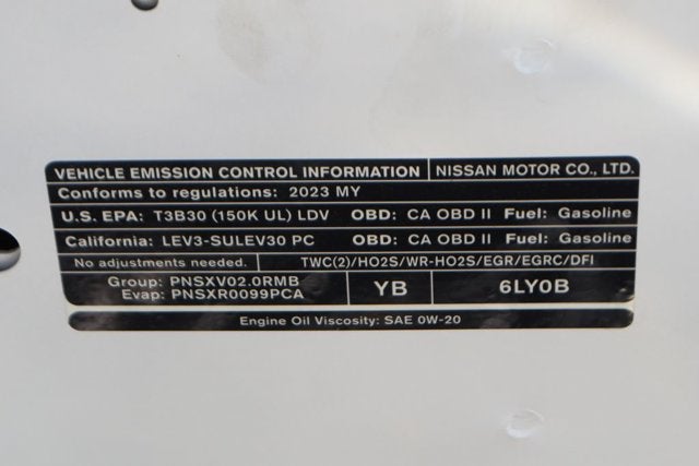 2023 Nissan Sentra SV
