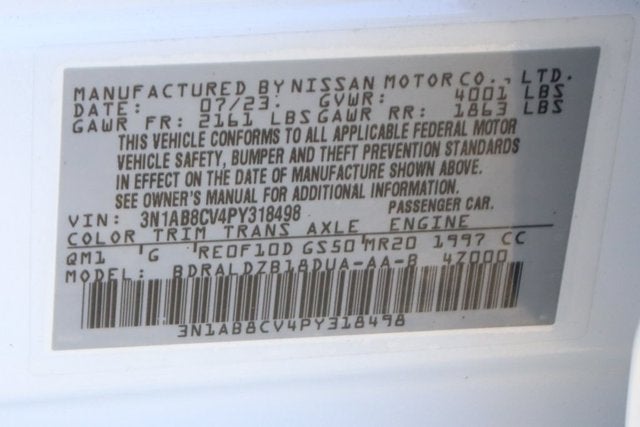 2023 Nissan Sentra SV