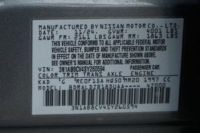 2025 Nissan Sentra SV