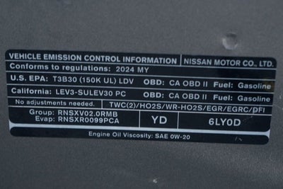 2024 Nissan Sentra SV