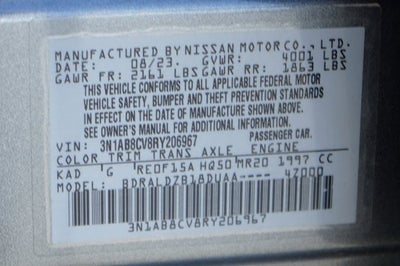 2024 Nissan Sentra SV
