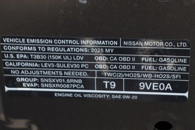 2025 Nissan Versa 1.6 SV