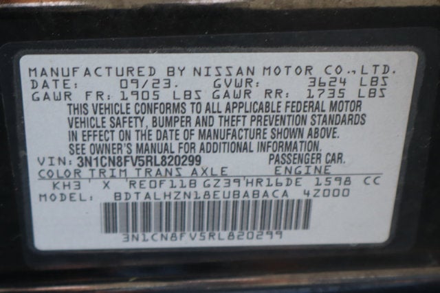 2024 Nissan Versa 1.6 SR