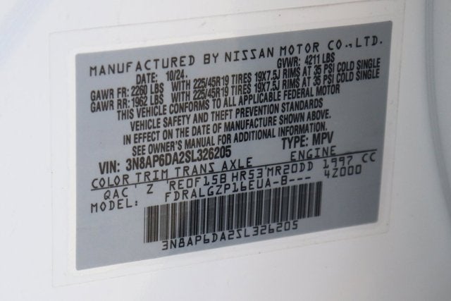 2025 Nissan Kicks SR