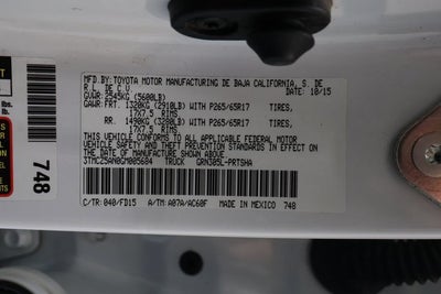 2016 Toyota Tacoma TRD Sport