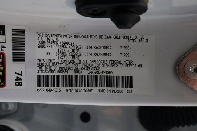 2016 Toyota Tacoma TRD Sport