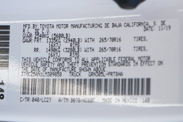 2020 Toyota Tacoma TRD Off-Road