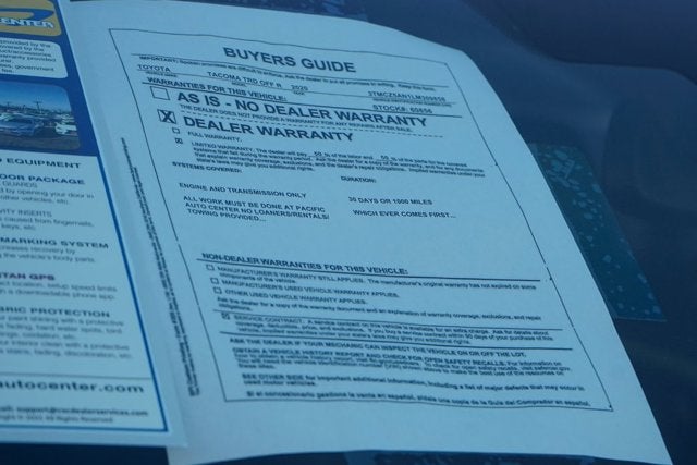 2020 Toyota Tacoma TRD Off-Road