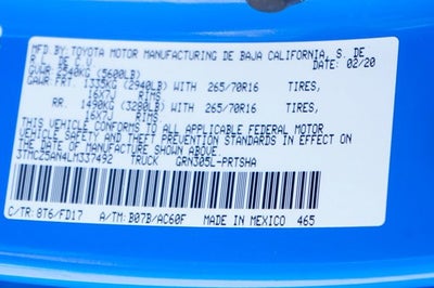 2020 Toyota Tacoma TRD Off-Road