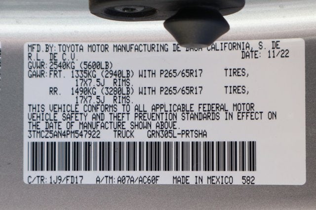 2023 Toyota Tacoma TRD Sport