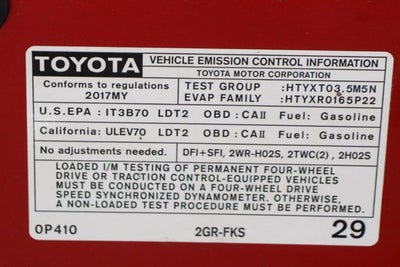 2017 Toyota Tacoma TRD Sport