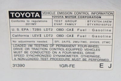 2011 Toyota Tacoma PreRunner