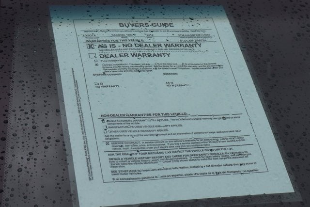 2012 Toyota Tacoma PreRunner