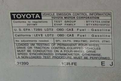 2011 Toyota Tacoma Base