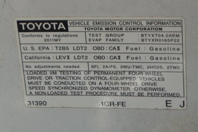 2011 Toyota Tacoma Base