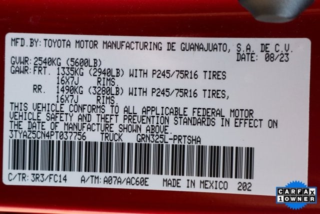 2023 Toyota Tacoma 2WD SR5