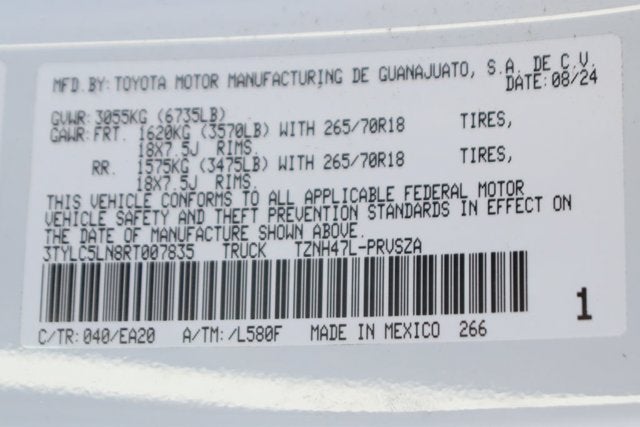 2024 Toyota Tacoma Hybrid TRD Off Road