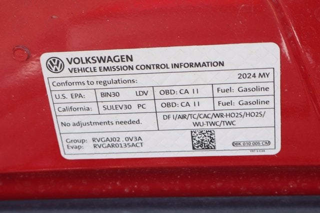 2024 Volkswagen Tiguan 2.0T SE R-Line Black