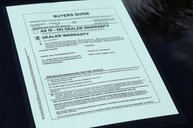 2024 Volkswagen Tiguan 2.0T SE R-Line Black