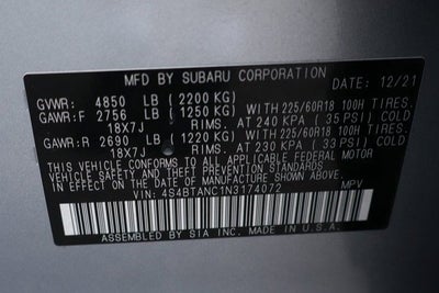 2022 Subaru Outback Limited