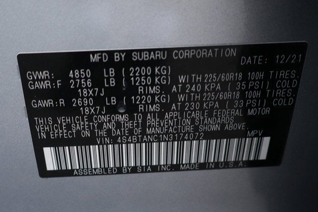 2022 Subaru Outback Limited