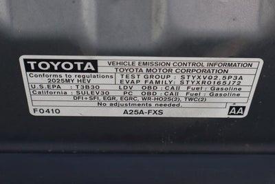 2025 Toyota Camry XLE