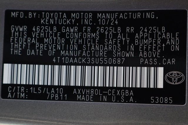 2025 Toyota Camry XLE