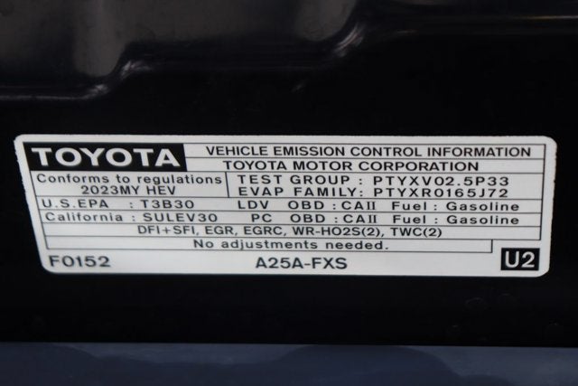 2023 Toyota Camry Hybrid XLE