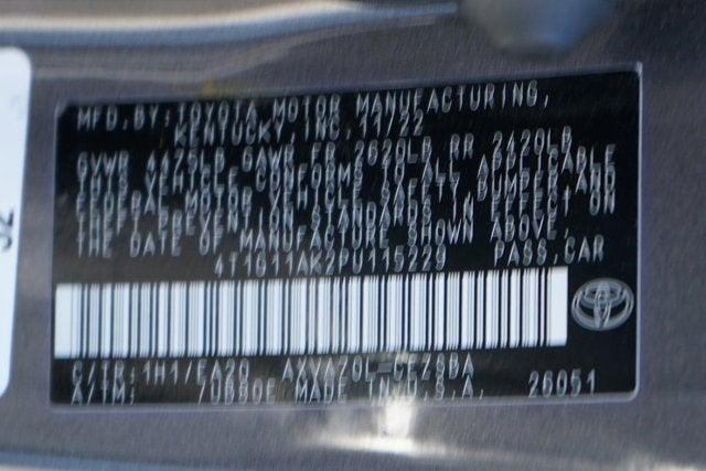 2023 Toyota Camry SE