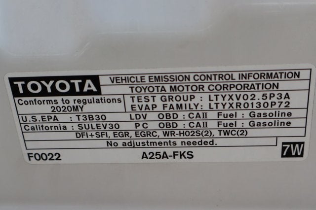 2020 Toyota Camry SE