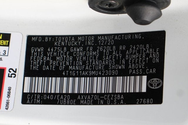 2021 Toyota Camry SE