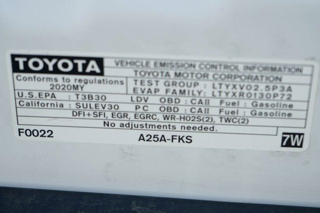 2020 Toyota Camry XSE