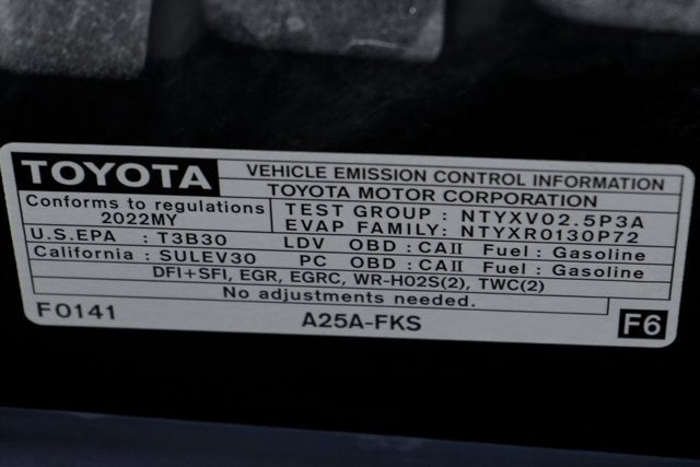 2022 Toyota Camry XSE