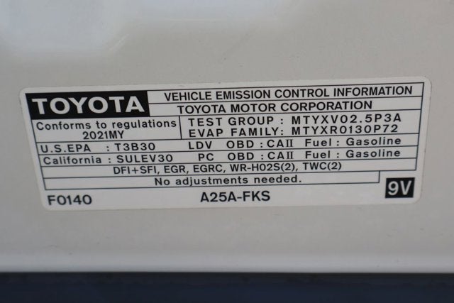 2021 Toyota Camry XSE