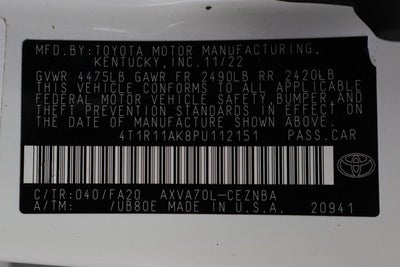 2023 Toyota Camry LE