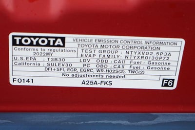 2022 Toyota Camry SE