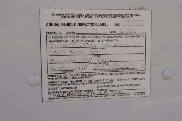 2015 Freightliner M-Line Walk-In Van