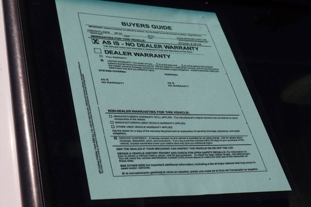 2015 Freightliner M-Line Walk-In Van